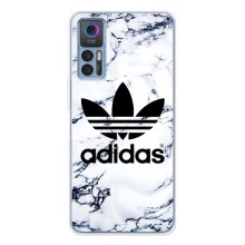 Чехлы Адидас для TCL 30 Plus (AlphaPrint) (Адидас на мраморе)