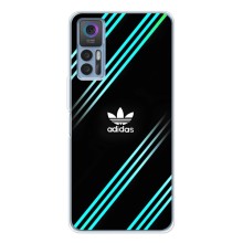 Чехлы Адидас для TCL 30 Plus (AlphaPrint) (Адидас с полосами)
