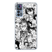 Чехлы Персонажи Аниме Наруто для TCL 30 Plus (AlphaPrint) (Ahegao manga)
