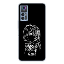 Чехлы Персонажи Аниме Наруто для TCL 30 Plus (AlphaPrint) (Re: Zero)