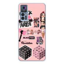 Чехлы с картинкой для TCL 30 Plus – BLACK PINK коллаж