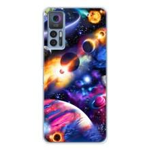Чехлы КОСМОС для TCL 30 Plus – Космический мир