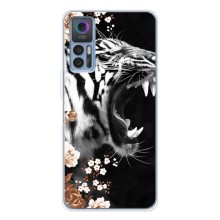Чехлы с картинками животных TCL 30 Plus (Стильный ТИГР)