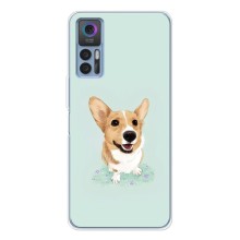 Чехлы с собаками для TCL 30 Plus (VPrint) (Корги)