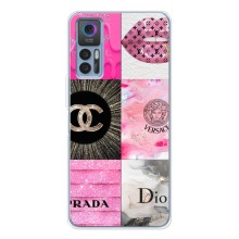 Чохол (Dior, Prada, YSL, Chanel) для TCL 30 Plus – Модніца
