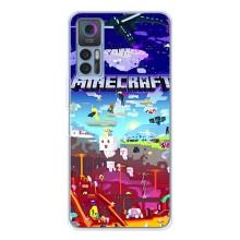 Чехол майнкрафт для TCL 30 Plus – MINECRAFT