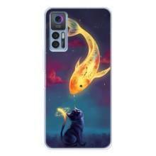 Чохол на тематику: Коти для TCL 30 Plus – Зустріч