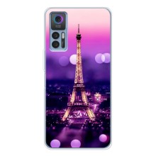 Чехол Эйфелева Башня для TCL 30 Plus - (AlphaPrint) (Париж Башня)
