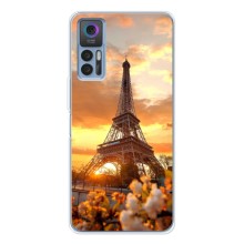 Чехол Эйфелева Башня для TCL 30 Plus - (AlphaPrint) (Солнечная башня)