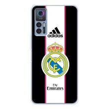 Чехол для TCL 30 Plus с принтом (Лого Real Madrid)