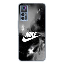 Чехол для TCL 30 Plus - с принтом Найк (AlphaPrint) (Лого Найк)
