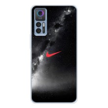 Чехол для TCL 30 Plus - с принтом Найк (AlphaPrint) (Найк красный)