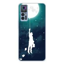 Чехол (ТПУ) с планетами на TCL 30 Plus – To The moon