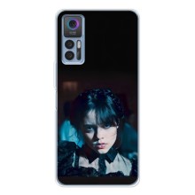 Чехлы Венсдей на TCL 30 Plus Уэнсдей (AlphaPrint) (взгляд Уэнздей)