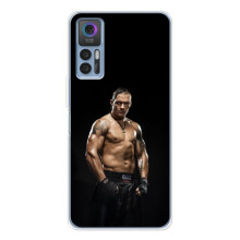 Чехол с картинкой Александр Усик для TCL 30 Plus – Усик на черном