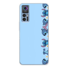 Чехол с принтом Стич на TCL 30 Plus – Стич фон