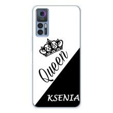 Именные  Женские Чехлы для TCL 30 Plus – KSENIA