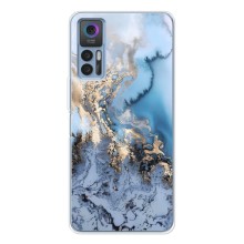 Мраморный чехол на TCL 30 Plus (VPrint) (Нежный мрамор)