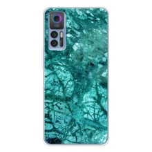 Мраморный чехол на TCL 30 Plus (VPrint) (Зеленый мрамор)