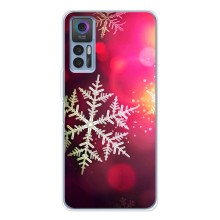 Новогодние Чехлы для 30 Плюс (VPrint) (Снежинка)
