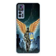 Патриотический Чехол для TCL 30 Plus (ЗСУ з крильями)