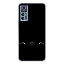 Силиконовый бампер с картинкой машины на TCL 30 Plus – Силует Audi