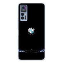 Силиконовый бампер с картинкой машины на TCL 30 Plus – Черный BMW