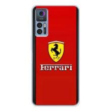 Силиконовый бампер с картинкой машины на TCL 30 Plus – Ferrari Logo