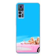 Силиконовый Чехол Барби Фильм на TCL 30 Plus (Барби и Кен)