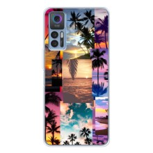 Силиконовый чехол с КАРТИНКАМИ лето для TCL 30 Plus (AlphaPrint) (Летний отпуск)