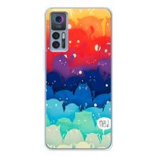 Силиконовый чехол с котиком для TCL 30 Plus – Mew