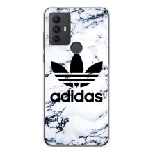 Чохли Адидас для TCL 30 SE (AlphaPrint) (Адідас на мраморі)