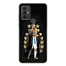 Чехлы Лео Месси Аргентина для TCL 30 SE – Месси король