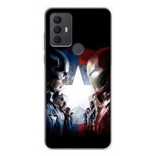 Чехлы с героями Марвел TCL 30 SE (VPrint)