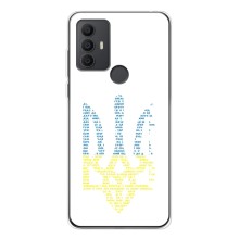 Чохли для TCL 30 SE Укр. Символіка (AlphaPrint) (Герб з букв)