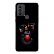 Чохол з Мавпами TCL 30 SE - (AlphaPrint) (Три мавпи)