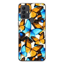 Чохол з принтом для 30 СЕ - (Прикольні) (AlphaPrint) (Яскраві метелики)
