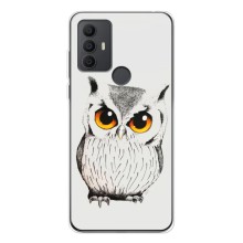 Чохол з пташками на TCL 30 SE (VPrint) (Мила Сова)
