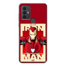 Чехол Супергерой Железный человек на TCL 30 SE – Iron man