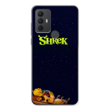 Чехол с мультфильмом Шрек на TCL 30 SE – Шрек лого