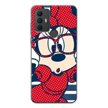 Міккі Маус чохол для TCL 30 SE (AlphaPrint - Мультяшні) (Маус в окулярах)