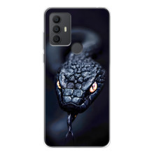 Чехол с картинкой «Хищники» для TCL 30 SE – Змея