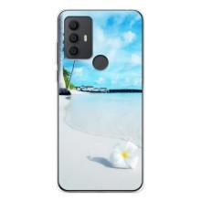 Летний Чехол на TCL 30 SE – Пляж