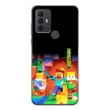 Чохли для TCL 30 SE (Персонажі МайнКрафт) – Герой Майнкрафт