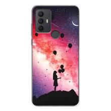Силиконовые Чехлы Любимому человеку для TCL 30 SE – Шарики в небе