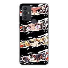 Силиконовые чехлы с глазами Anime для 30 СЕ – Глаза на чорном