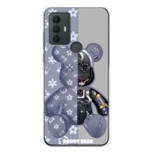 Силиконовый чехол для TCL 30 SE – Медведь Louis Vuitton