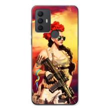 ЗСУ Чехлы (TPU) для TCL 30 SE – Женщина солдат