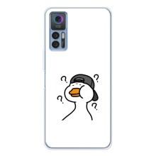 Бампер с принтом Мемы для TCL 30 (Непонимание)