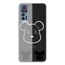 Чехлы для TCL 30 - Bearbrick Louis Vuitton (PREMIUMPrint) (БеарБрик глаза)